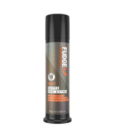Fudge Professional Matte Hed Extra Extreme Hold Texturizing Hair Wax Matte Finish Infused With Kaolin Clay 85 g
