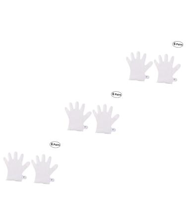Ipetboom 18 Pairs Hands Peeling Mask Cream Gloves Exfoliating Mask Hand Mask Foot Cream Nourish White