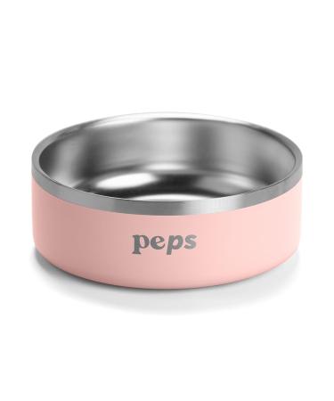 Peps Non-slip Food Bowl - Dishwasher Compatible Blush