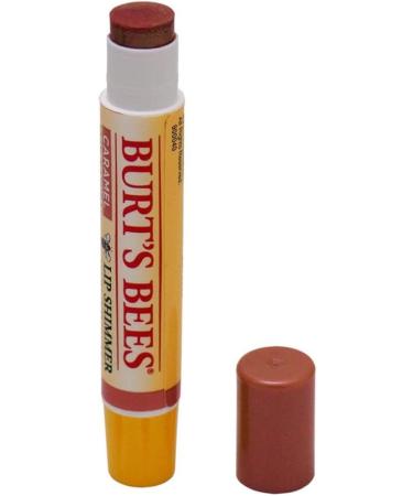Burt's Bees Lip Shimmer Caramel 0.09oz - Natural Moisturizing Lip Balm - Pack of 1 - Buy Online on SooperMarket.com