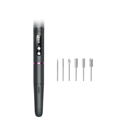 BYCUFF Electric Nail Instrument for Instrument Wireless Manicure Pedicure Set Nail File Electric USB Rechargeable18000 Rpm 3 Speed Levels