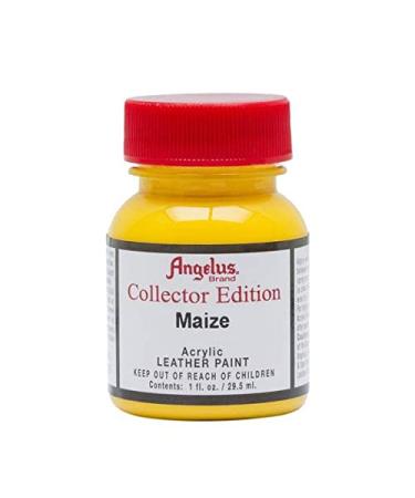 Angelus Collector's Edition Acrylic Leather Paint - 1 Ounce  Maize