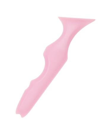 Anglecai Silicone Eyeliner Stencil  Multifunctional Silicone Eyeliner Aid Tool  5 in 1 Eyeshadow Stencil Eyeliner Reusable Applicator Guide Tool For Makeup  Mascara Shield Eyelash Tool