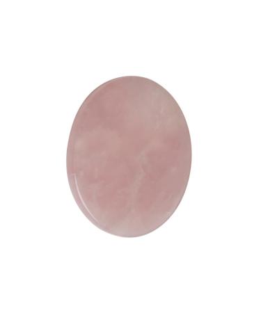 Mikinona 1pc Jade Stone for Lashing Eyelash Jade Stone for Lash Glue Lash Trays Epoxy Gouache Gasket Lash Glue Holder Jade Stone Lash Extensions Jade for Lashing Lash Stone Tool Pink Round