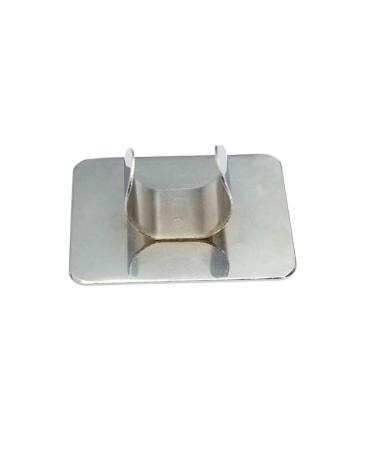 1PC Nail Art Palette Stainless Steel Nail Art Finger Ring Mini Polish Holder Drawing Color Palette