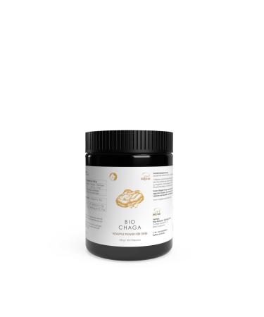 Mushrooms Wohlrab - Bio Chaga mushroom powder for animals 1 can of 100 g chaga powder microfein horses - highest organic quality - dietary supplements 100g