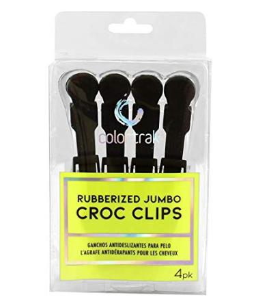 Colortrak Rubberized Jumbo Croc Clips - Stain Resistant, Ergonomic Grip, Double-Hinged Design - 5.3 Inch, Pack of 1 - Buy Online on SooperMarket.com