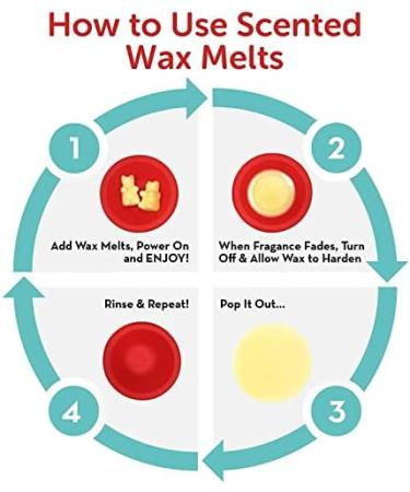 Happy Wax Fan Favorites Collection - 6 oz Scented Soy Wax Melts - Apple Harvest, Calming Lavender, Vanilla Sandalwood - Buy Online on SooperMarket.com
