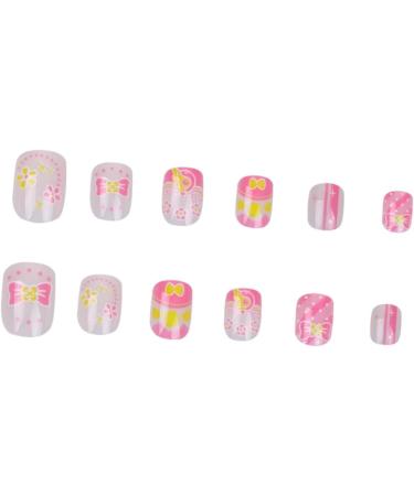 minkissy 3 Sets Kids False Nail Colorful Kids Nail Stickers Eco-friendly Nail Stickers Kids Art Fake Nail Fake Nail Patch Child Cartoon - Buy Online on SooperMarket.com