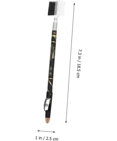 Healvian 20 Pcs Two-in-one Eyebrow Pencil Eyebrow Liner Eyebrow Cosmetics Brow Drawing Pens Brown Wooden - Buy Online on SooperMarket.com