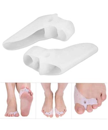 Allesoky Gel Toe Separator Bunion Corrector 2 Pairs - Orthopedic Foot Pain Relief & Toe Alignment - Day & Night Use - Men and Women - Buy Online on SooperMarket.com