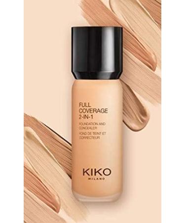 KIKO Milano Full Coverage 2-In-1 Foundation & Concealer 03 - Cr 20 | Cool Rose 20 - Buy Online on SooperMarket.com