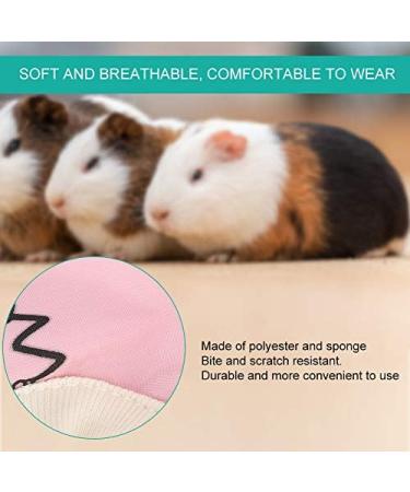 Small Pet Elizabeth Collar Protective Circle Nursing Ring Lightweight Elizabethan Collar for Guinea Pigs and Rabbits Pink - Buy Online on SooperMarket.com
