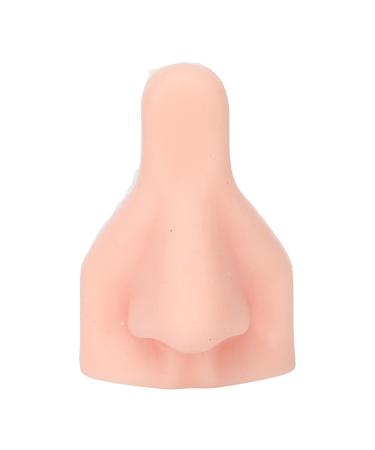 Silicone Nose Mouth Model Set | 3D Soft Practice Nose for Suture Teaching | Reusable Display Mold for Earrings | Light Skin Color - Buy Online on SooperMarket.com