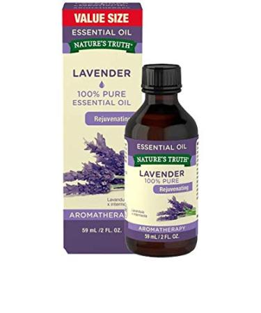 Nature's Truth Lavender Essential Oil - 2 Ounce Bottle - Buy Online on SooperMarket.com