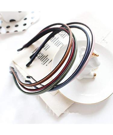 Cute Leather Covered Glitter Hair Loop Headband for Women & Girls - Buy Online on SooperMarket.com