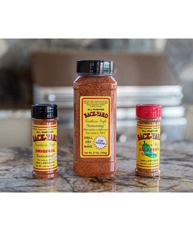 BACK-YARD Southern Style Original All Purpose Seasoning 27 oz - Value Size | Delicious Steak, Poultry, Fish & Vegetable Seasoning | Low Sodium - Buy Online on SooperMarket.com