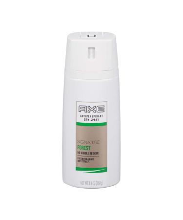 AXE Dry Spray Antiperspirant Deodorant  Signature Forest  3.8 oz 3.8 Ounce Signature Forest