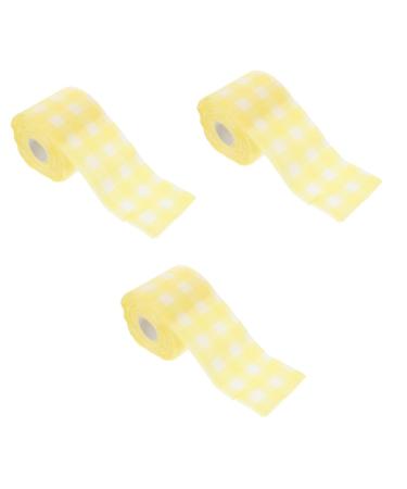 minkissy 3 Rolls Beauty Salon U-shaped Pillow Make up Remover Wipes Nail Accessories Cleaning Stuff Nail Cleaning Pads Lash Extension Supplies Absorbent Nail Polish Remover Pure Cotton