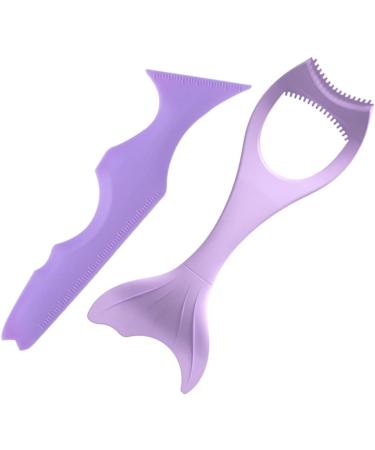 MAGICLULU 8 Pcs Make up Aid Tools Eyeliner Guard Eyelash Grafting Tool Eyelash Kits Cosmetic Purple - Buy Online on SooperMarket.com