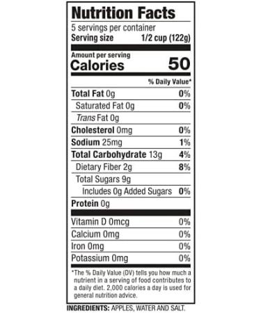 Gefen Unsweetened Apple Sauce 652g - No Added Sugar, Natural (Pack of 1) - Buy Online on SooperMarket.com