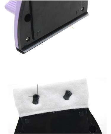 Kliplinc Windows Cleane Tool Magnetic Window Wiper Household Glass Brush Double Sided Window Cleaning Brush Purple - Buy Online on SooperMarket.com