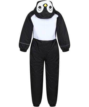 Regatta Kids Mudplay III Waterproof Insulated Animal All-in-one Suit - 24 Months, Black Penguin - Buy Online on SooperMarket.com