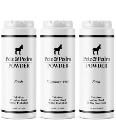 Pete & Pedro Body & Balls Powder 5 oz - Talc-Free Fresh Scent Ball Powder for Men - Buy Online on SooperMarket.com