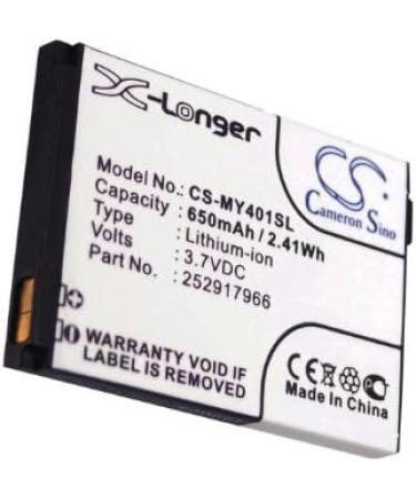 Replacement Battery for Sagem MY401C & MY401L - 650mAh/3.7V - Compatible Part Number 252917966 - Buy Online on SooperMarket.com