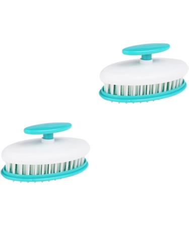 Magiclulu Scalp Massager Hairbrush - 2-Pack Shampoo Brush for Hair Washing & Scalp Care - Green - Buy Online on SooperMarket.com