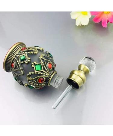 Liwein Vintage Perfumed Bottles - Refillable 15ml Glass Perfume Bottles (2 Pack) - Crystal Small Empty Fragrance Bottles for Travel & Personal Use - Buy Online on SooperMarket.com
