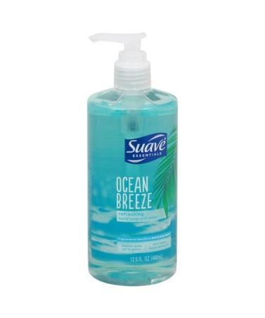 Suave Hand Soap with Aloe Ocean Breeze Refreshing 13.5 Ounce