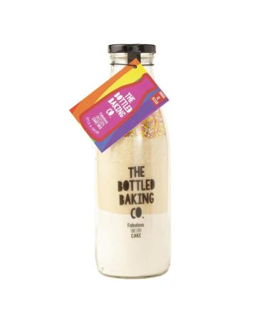 Bottled Baking Co Fabulous Unicorn Cake Mix Premade Cake Mix With Method And Instructions For Family And Childrens Baking (Makes Approx. 16 Cake Slices)