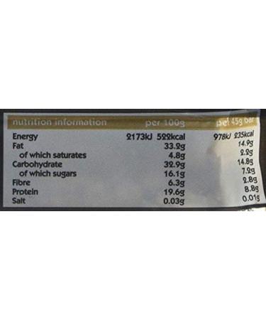 Eat Natural | Coffee & Chocolate with Peanuts & Almonds | 12 x 45g - Buy Online on SooperMarket.com