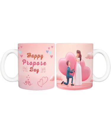 Handicraft Bazarr Best Gift On Propose Day | Valentine Week Gift | Gift For Women Men | Premium Quality Coffee Mug - Buy Online on SooperMarket.com