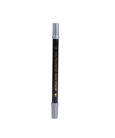 Food Coloring Pens Color Double Sided Edible Food Coloring Marker with Fine and Thick Tip Food Grade Marker Black
