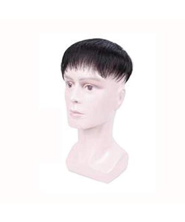 Buy BGHJUE Men's Short Hair Wig - Heat Resistant Synthetic Wig for Daily Use - 5x5 Inch Black - Buy Online on SooperMarket.com