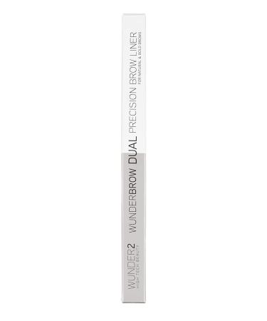 Wunder2 Dual Brow Liner Makeup Eyebrow Pencil Blonde 0.001 Ounce - Angled & Ultra Fine Tips for Precision (Pack of 1) - Buy Online on SooperMarket.com