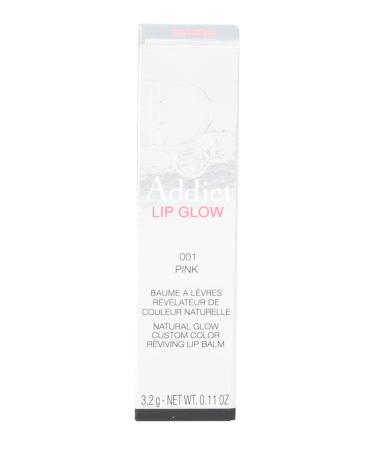 Christian Dior Addict Lip Glow 001 Pink 3.2g - Hydrating Lip Balm for Natural Radiance - Buy Online on SooperMarket.com