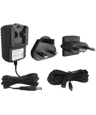 Defenders STV606 Mega-Sonic Cat Repeller Motion-Activated Cat Repellent & STV612 9 V Universal Mains Adaptor Extension Cable for Use with Mega-Sonic Cat Repellers Black One Size + STV612 9 V Mains Adaptor - Buy Online on SooperMarket.com