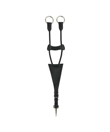 HORZE Wimbledon Leather Martingale Black P Black (P) Pony