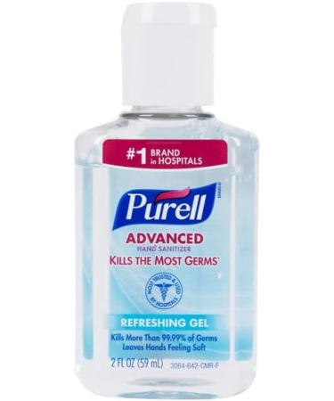 Purell Hand Sanitizer 2 oz (Pack of 2) - Killing 99.9% of Germs - 2 Fl Oz x 2 - Buy Online on SooperMarket.com