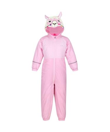 Regatta Children's Mudplay Iii Waterproof and Breathable Insulated Animal All-in-one Suit 18-24 Months Swtlilcllama
