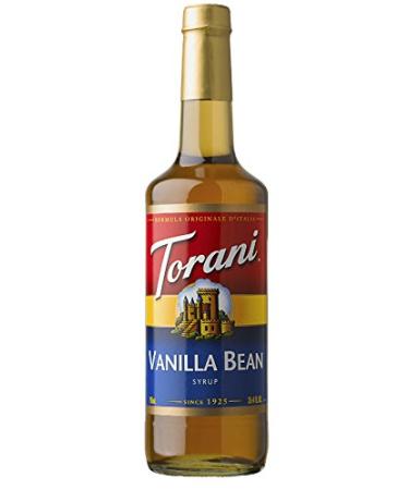 Torani Vanilla Bean Coffee Syrups 0.75 L