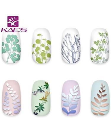 KADS Stamping Plates Leaf Nature Nail Art Image Plate (NA015) | Nail Design Tools - Buy Online on SooperMarket.com