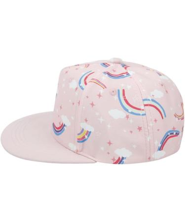 XYIYI Kids Baby Baseball Cap | Cotton Sun Hat for 4-8 Years | Adjustable Trucker Sport Visor Cap in Rainbow - Buy Online on SooperMarket.com