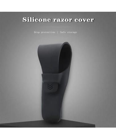 Travel Case for Razors | Silicone Protective Cover | Portable Black Razor Case - Buy Online on SooperMarket.com