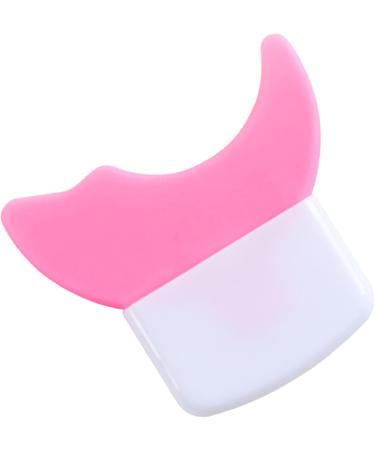 Eyelash Applicator Baffle Eyelash Mascara Smear Shield Double Arc Smoothing Surfaces Perfect Fitting for All Face Shapes (Peach Pink) - Buy Online on SooperMarket.com
