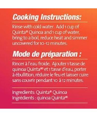 Quinta Quinoa Canadian Grown Quinoa White 400 g - Buy Online on SooperMarket.com