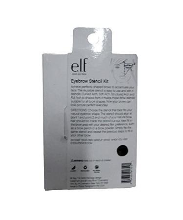 e.l.f. Cosmetics Eyebrow Stencil Kit - 4 Reusable Stencils for Perfectly Shaped Brows - Buy Online on SooperMarket.com
